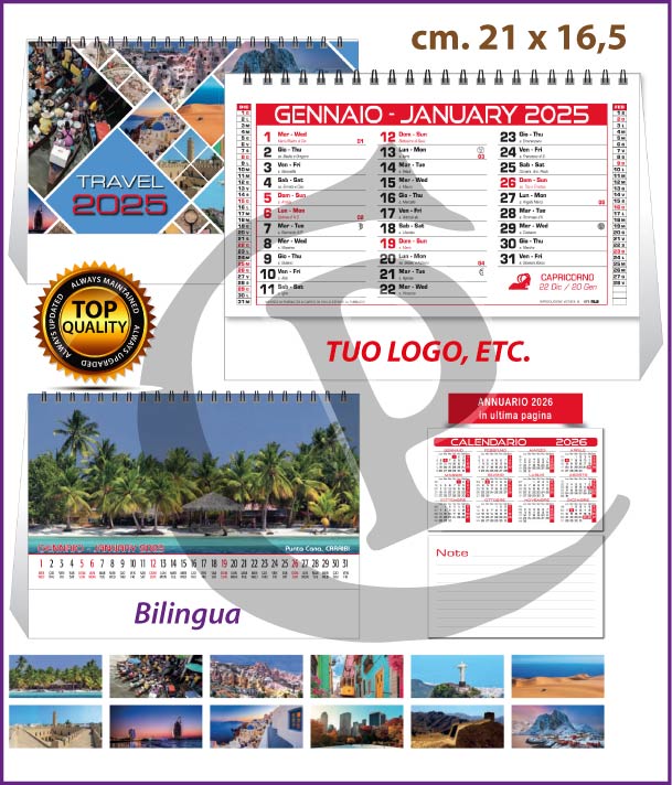 calendari-da tavolo 2025-personalizzati-Illustrati-da-scrivania-travel-bilingua-080e